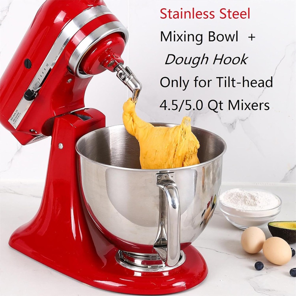 4.5-5 QT Mixer Bowl Stainless  - Kitchenaid Mixer Artisan 5Qt review and price