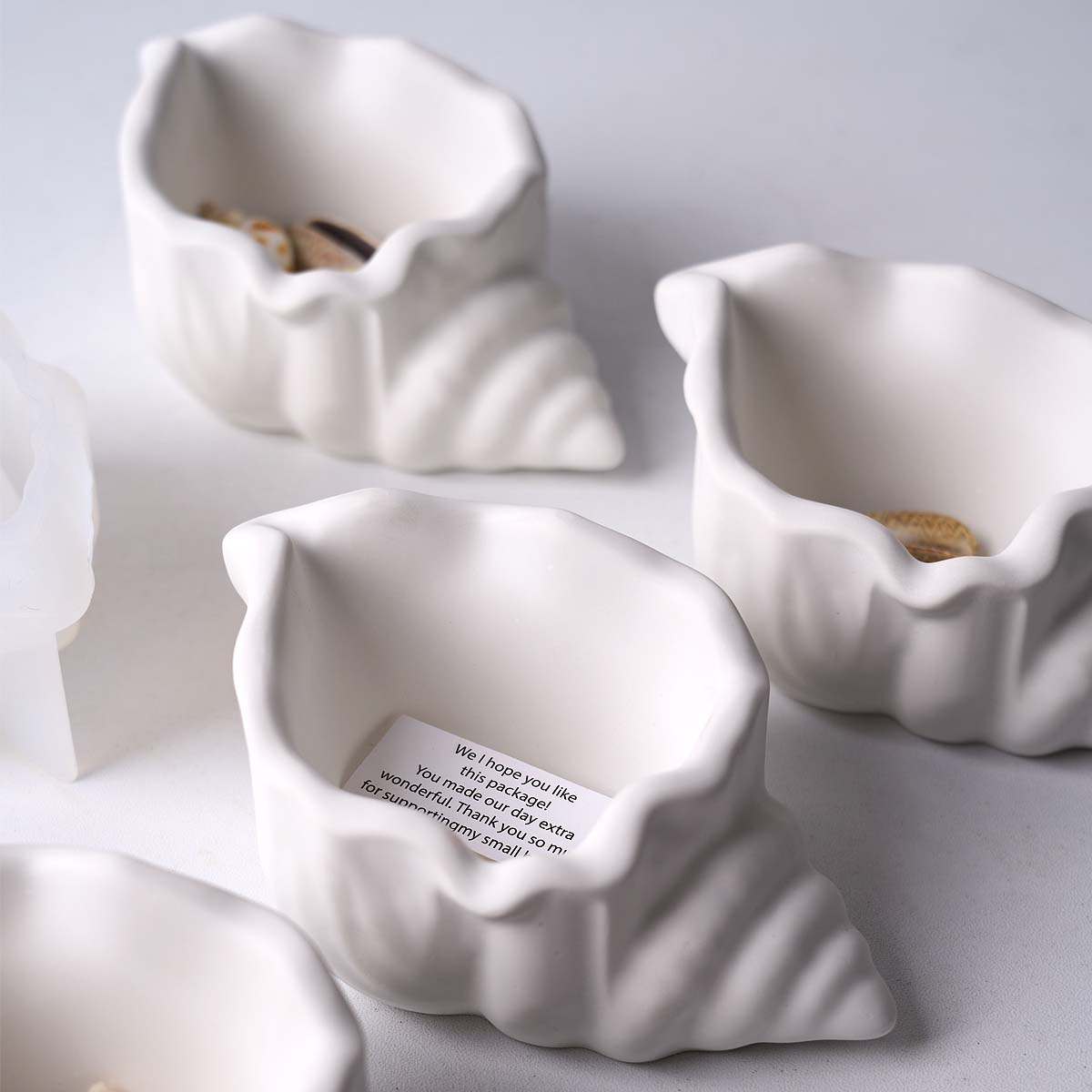 Conch Candle Jar Silicone Mold - Potsticker Mold review and price