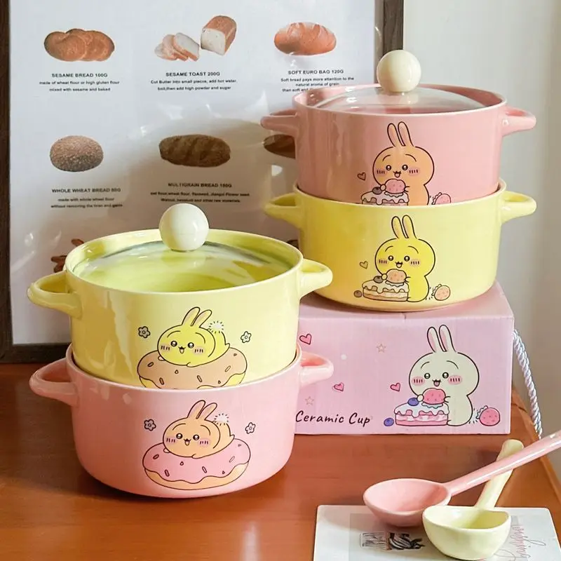 Chiikawa Cute Cartoon Ceramic  - Dim Sum Basket review and price