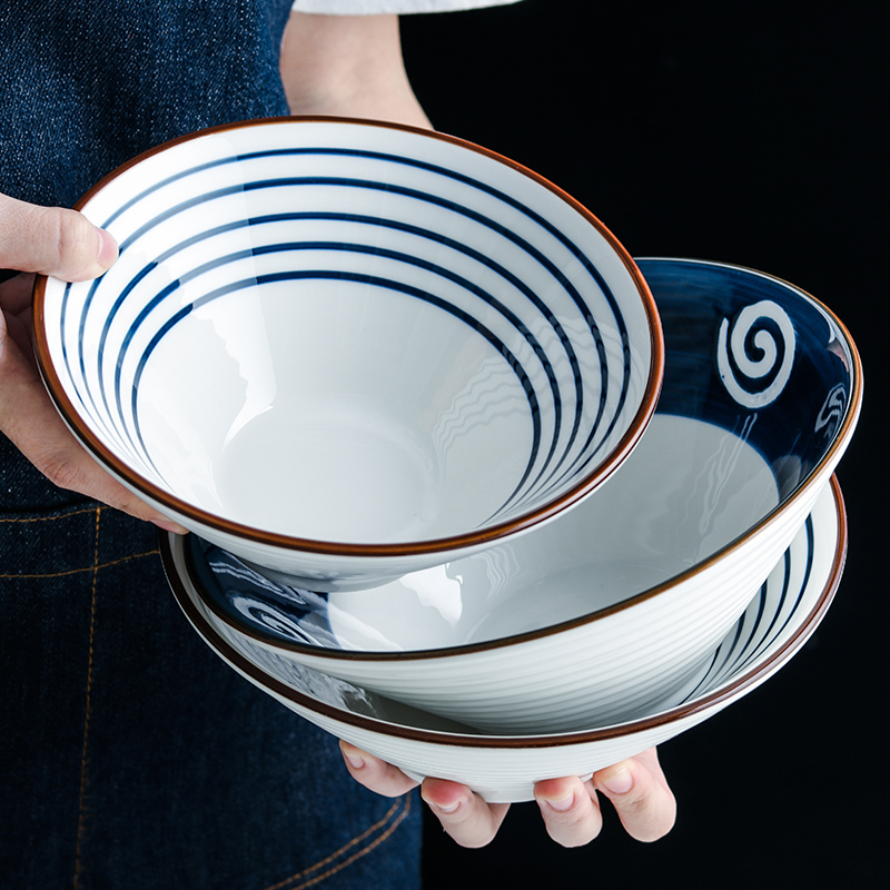1200ML Ceramic Ramen Bowl Japa - Dim Sum Basket review and price