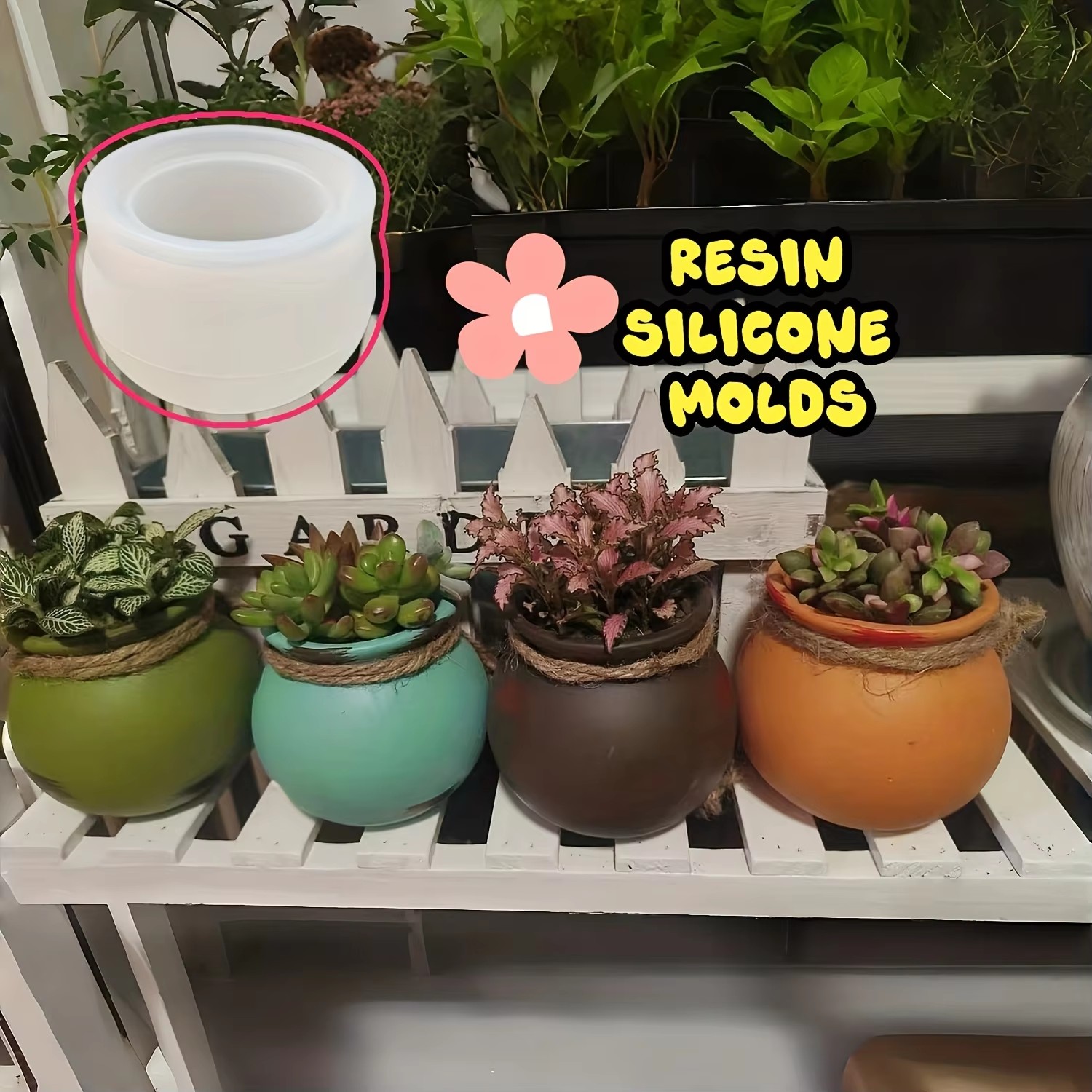 Silicone Flower Pot Molds, Res - Potsticker Mold review and price