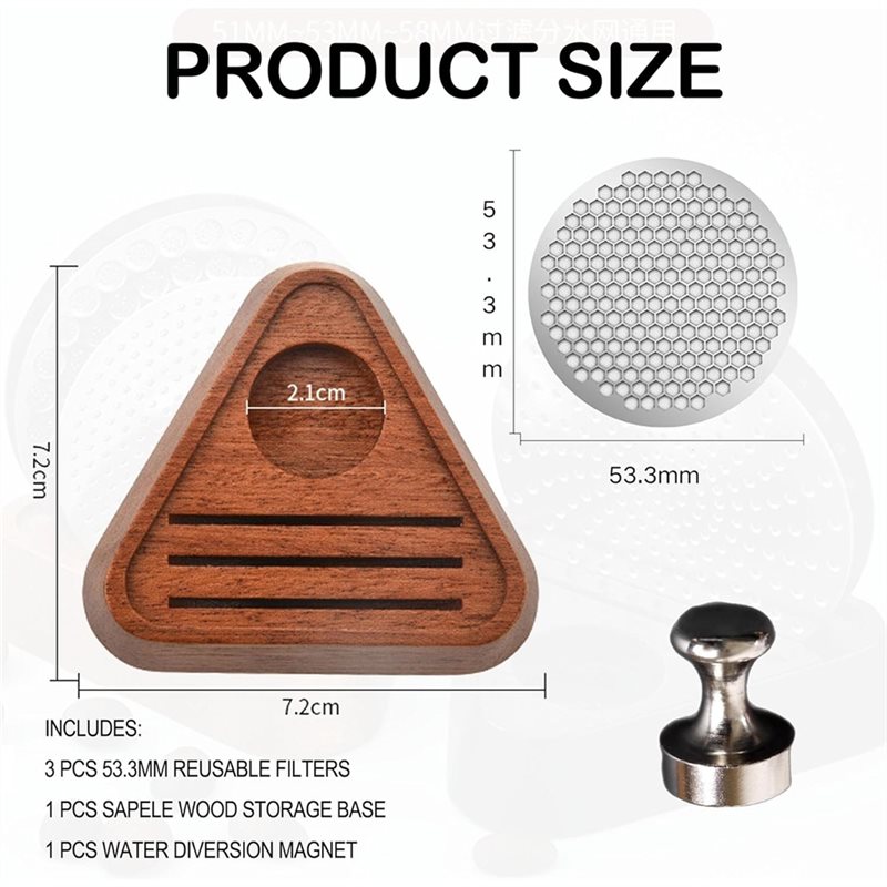 CYCLI-53.5Mm Espresso Puck Scr - Breville Espresso Barista Express review and price