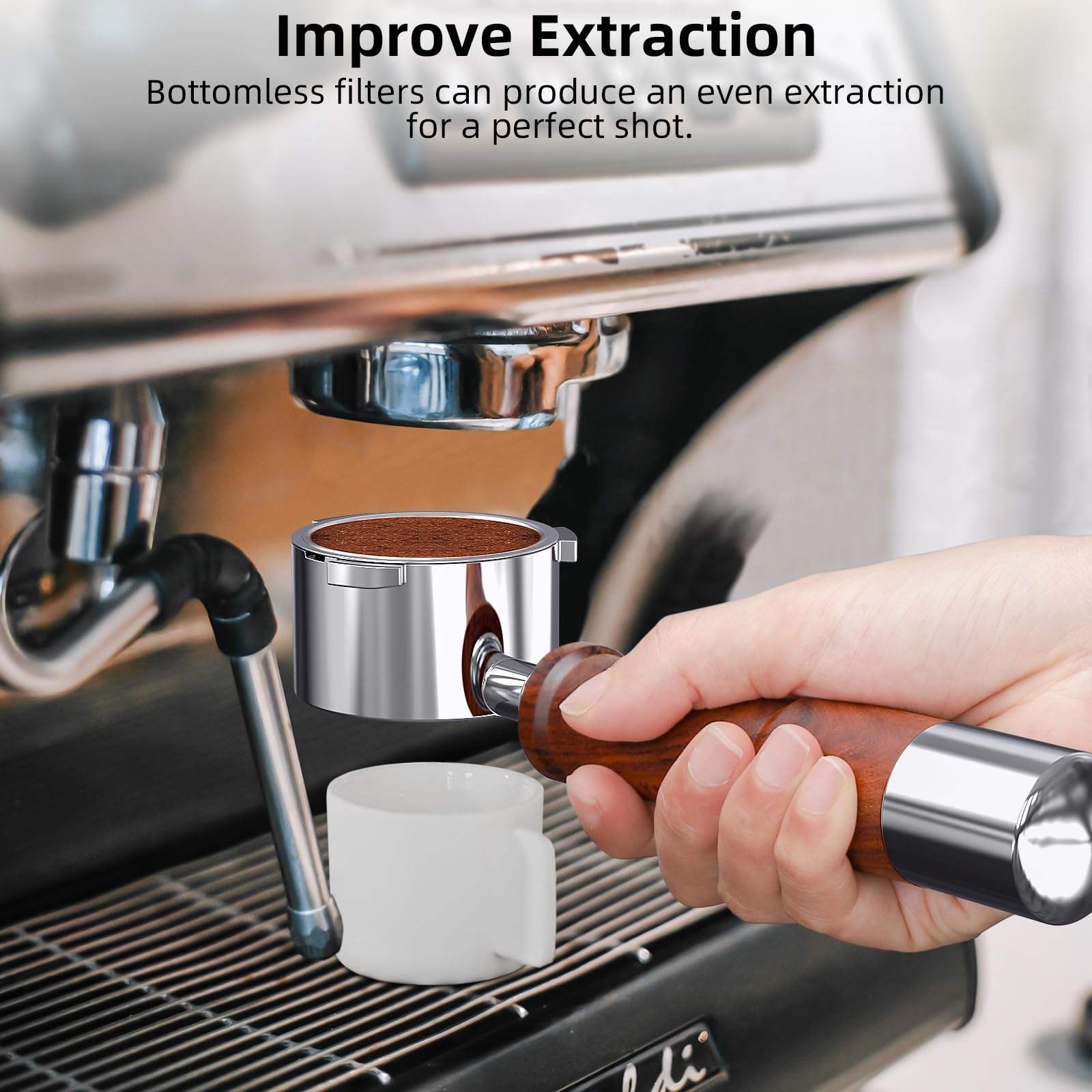 51mm 2 Ears Bottomless Espress - Delonghi Espresso Ecp3420 review and price