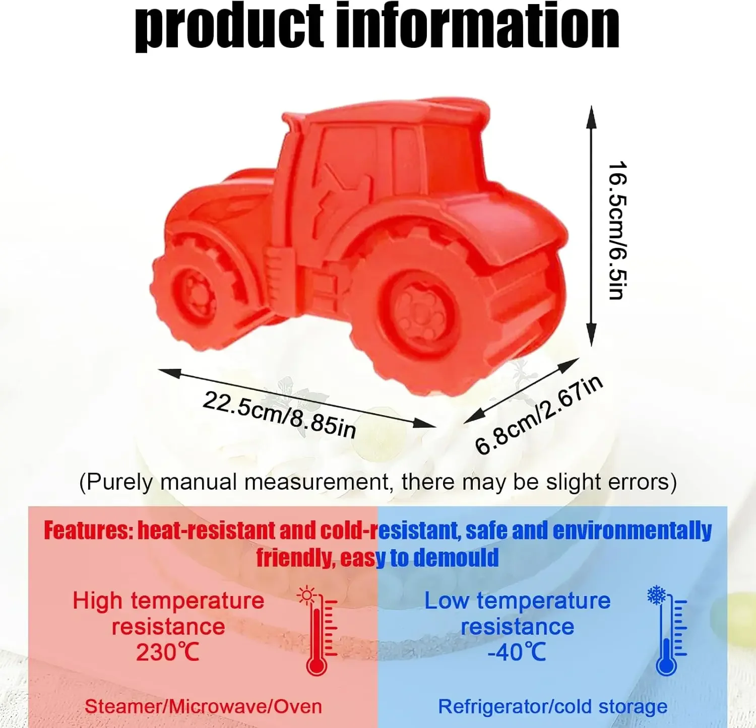 3D Tractor Silicone Baking Mou - Bunny Cake Mold review and price