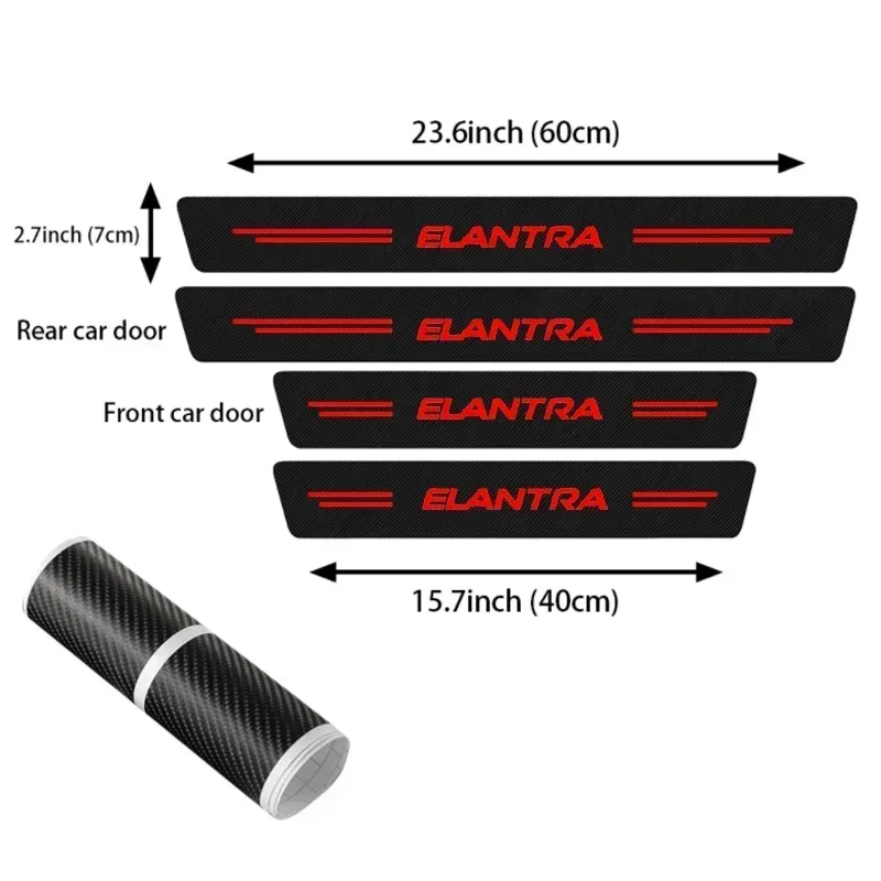 Car Front Rear Door Threshold  - Crepe Pan Carbon review and price