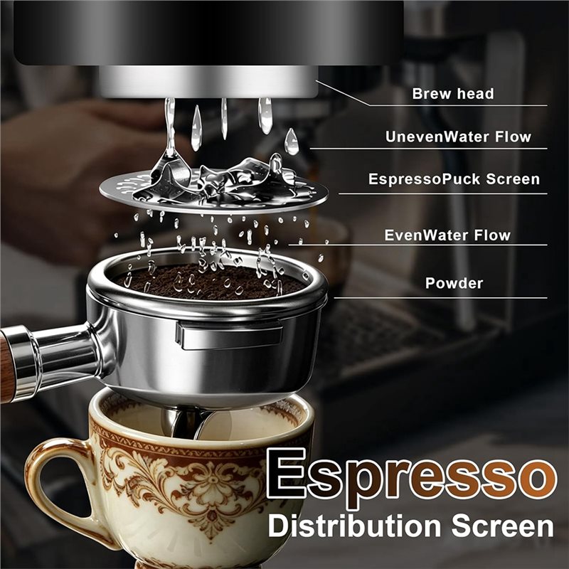 2026 New Espresso Puck Screen  - Breville Espresso Barista Express review and price