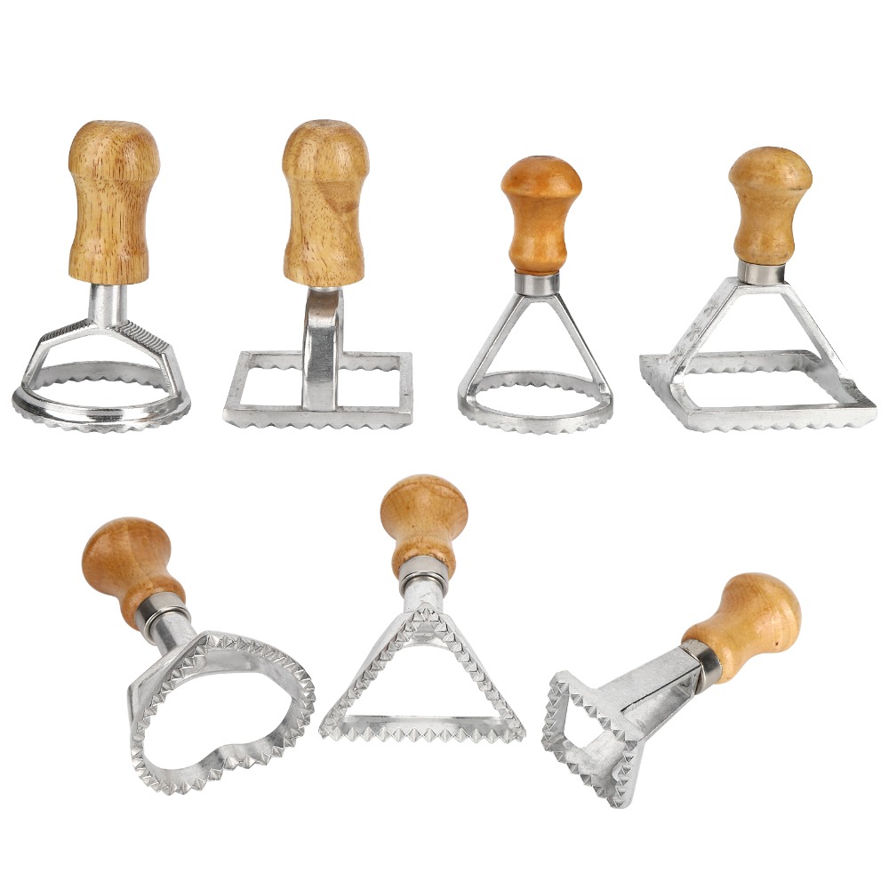 7PCS Individual Upright Raviol - Dumpling Press Set review and price