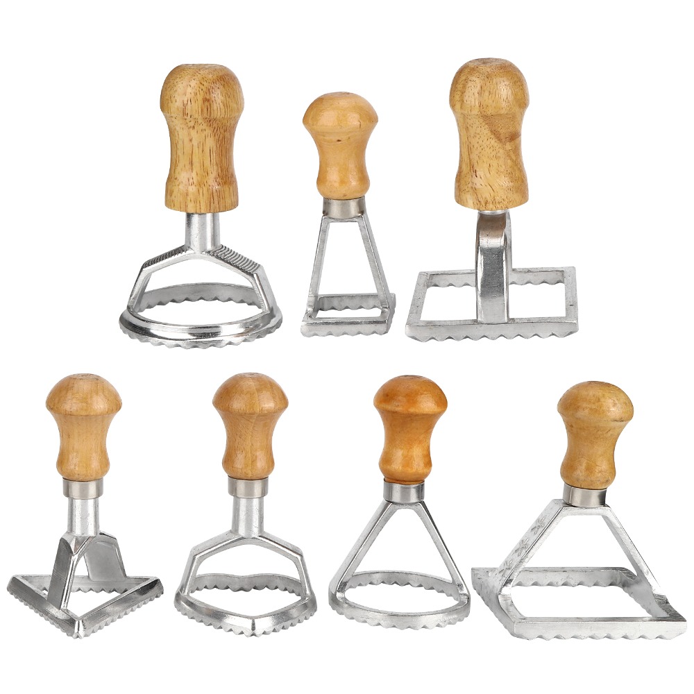 7PCS Individual Upright Raviol - Dumpling Press Set review and price
